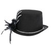Smiffys Top Hat with Skeleton Hand Costume Accessory - 3 of 4