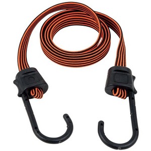 Keeper A06129Z Flat Bungee Cord, Orange, 48" - 1 of 1