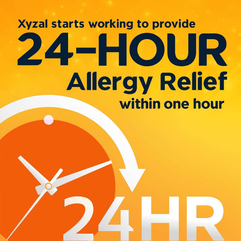 Xyzal&#168; Allergy Relief Tablets - Levocetirizine Dihydrochloride - 55ct, 5 of 9