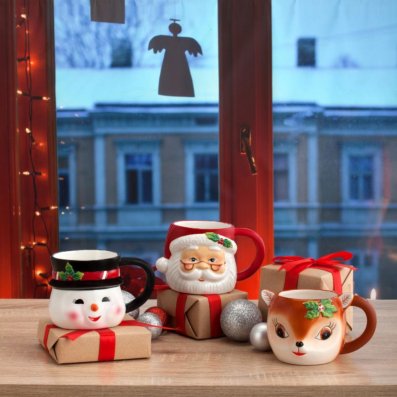 Mr. Christmas 16oz Holiday Character Ceramic Mug, 4 of 5