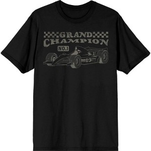 Formula One Grand Champion F1 Car Adult Crew Neck Short Sleeve Tee - 1 of 2