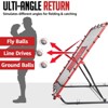 Zealfeel Baseball Rebounder Net 4x4.5FT with 3 Angles, Pitch Back Trainer with 2 Strike Zones - 4 of 4