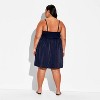 Women's Embellished Mini Babydoll Dress - Wild Fable™ - 3 of 3