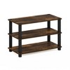 Furinno 3-Tier\4-Tier Shoe Rack Multifunction Tower Shelf Storage Organizer Stand for Bathroom&Living Room&Entryway,Amber Pine/Black - 4 of 4