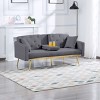 DOMETOUR 67.7 Inches Futon Sofa Bed, Modern Convertible Sofa Bed for Living Room Bedroom - 3 of 4
