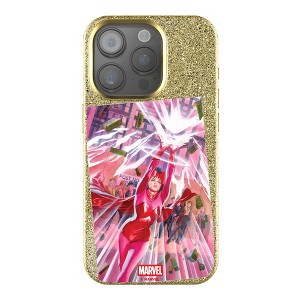Keyscaper Marvel Avengers Cover Art Gold Bling Cell Phone Case for Apple iPhone - 1 of 4