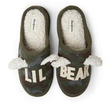 Dearfoams Women's Lil Bear Clog Slipper