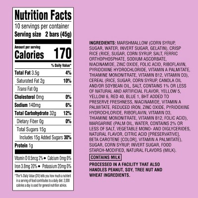 Fruity Crispy Treats Bar Tray - 16oz - Favorite Day™