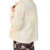 Women's Corduroy Mixed faux-shearling Jacket - mystree - 3 of 3