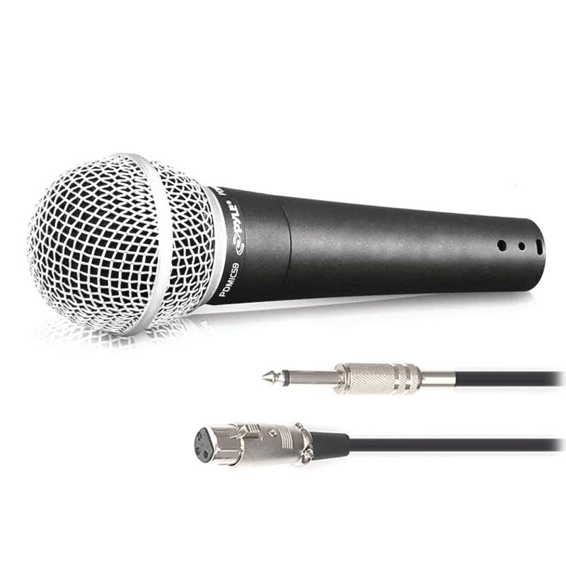Pyle® Professional Handheld Unidirectional Dynamic Microphone, 2 of 7