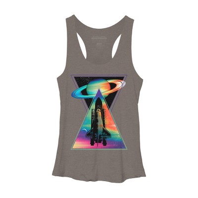 Women's Design By Humans The Explorer By clingcling Racerback Tank Top