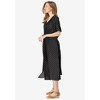 Woman Within Plus Size Short-Sleeve Button-Front Dress - 4 of 4