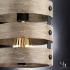 Urban Ambiance Luxury Modern Farmhouse Pendant,  10"H x 8-1/2"W,  Charcoal Finish, UHP2472 - 4 of 4