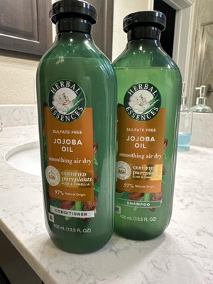 Herbal Essences Jojoba Oil Sulfate Free Shampoo, For Frizzy Hair - 13.5 ...