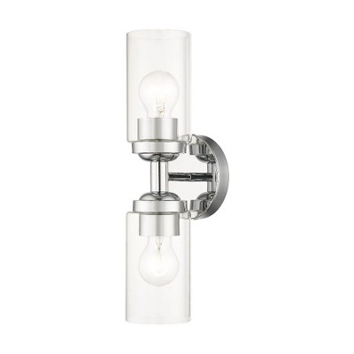 Livex Lighting Whittier 2 - Light Vanity in  Polished Chrome