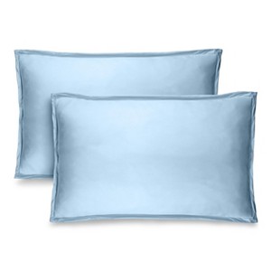 Solid Microfiber Pillow Sham Set by Bare Home - 1 of 4