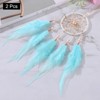 Unique Bargains Small Handmade Macrame Dream Catchers for Home Decoration 2 Pcs - 3 of 4