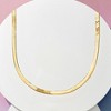 Pure Collection by Ross-Simons Italian 3.5mm 18kt Gold Vermeil Herringbone Necklace - 3 of 4