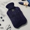 EBF Home Huddle Hush Hot Water Bottle, Hot Water Pack for Hot and Cold Compress, Ideal for Menstrual Cramps, Neck Shoulder Pain Relief - 2 of 4
