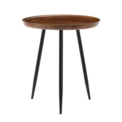 MH London Dilan 23" Solid Wood and Metal Tripin Legs with Round Top