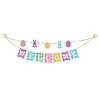 Briarwood Lane Easter String Banner Welcome Bunny Eggs 60"W Briar - 3 of 3