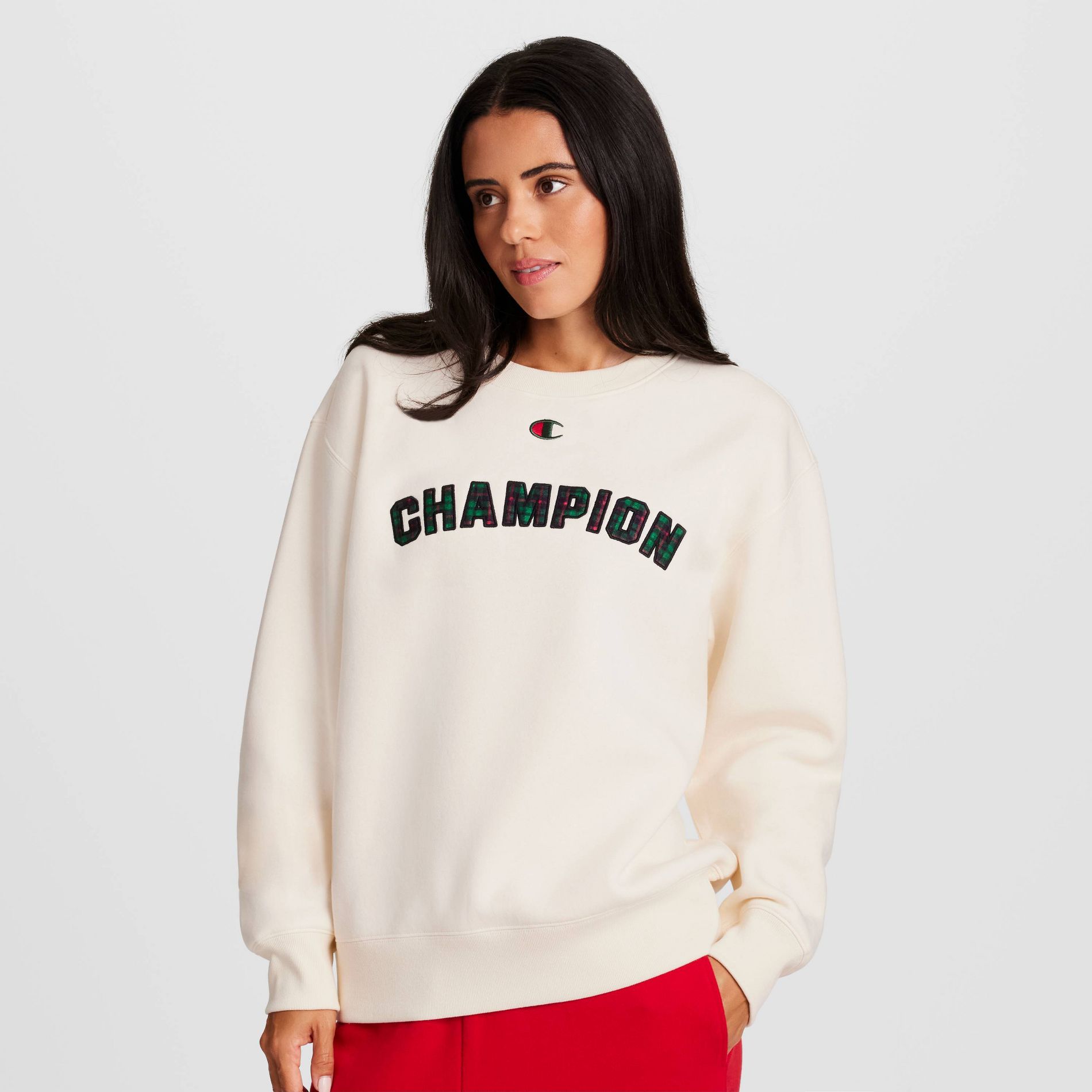 Champion Women's Fleece Pullover Sweatshirt