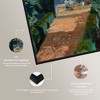 Art Remedy Entrance with Fountain Impresionism Landscape Wall Art Framed - 4 of 4