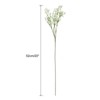 Unique Bargains Baby's Breath 3-Branch Artificial Flowers for Wedding Decoration - 2 of 4