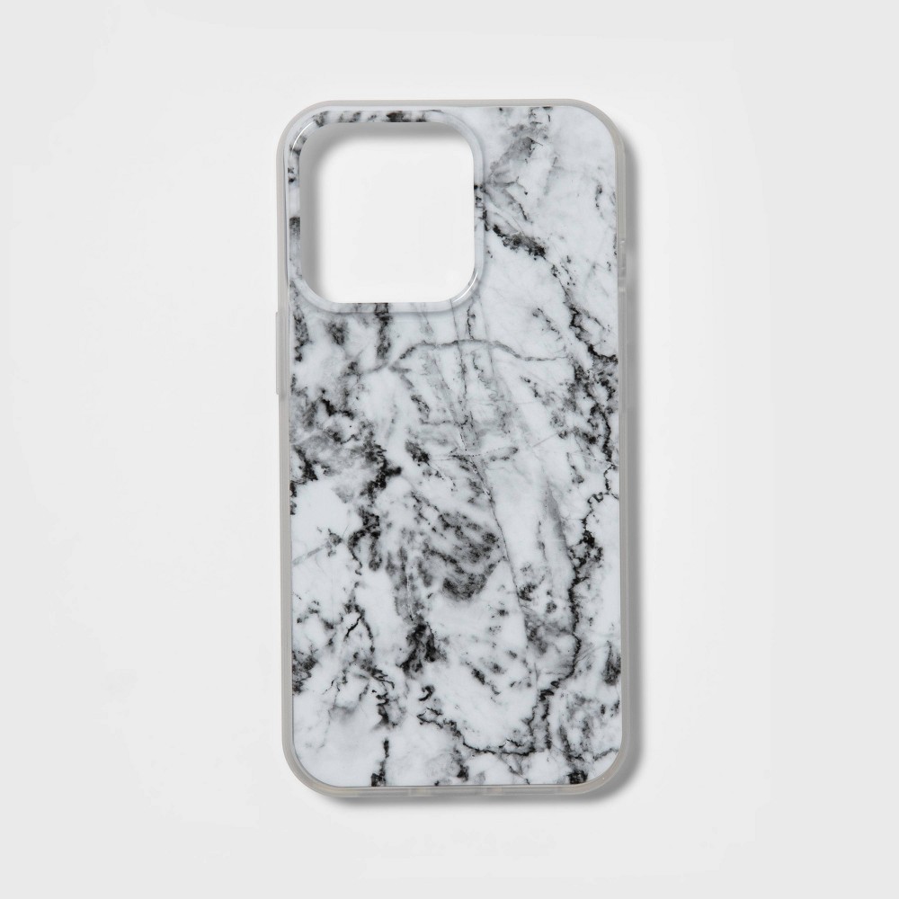 heyday Apple iPhone 13 Pro Case with MagSafe - White Marble