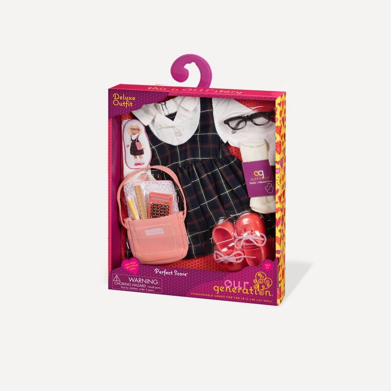 Our Generation Perfect Score School Fashion Outfit for 18&#34; Dolls, 4 of 9