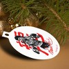 Bruce Lee Signature Aluminum Holiday Christmas Tree Ornament  3.0" (7.6 cm) x 3.37" (8.6 cm) - 4 of 4