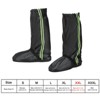 Unique Bargains Waterproof Outdoor Protective Zipper Non-Slip Shoe Gaiters 1 Pair - 2 of 4