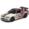 Hot Wheels Nissan Skyline GT-R BNR34 Godzilla Pop Culture Premium with Protective Case - 2 of 4