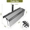 COZONY 72" Steel Spring Coil Tine Landscape Rake, 3 Point Tow Behind Hitch Attachment for Leaves, Straw, and Grass - 2 of 4