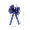 Unique Bargains Christmas Wedding Car Basket Gift Wrapping Big Pull Bow 5 Pcs - 2 of 4