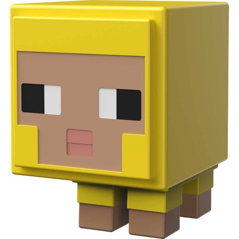 Minecraft Mob Head Minis Yellow Sheep Figure