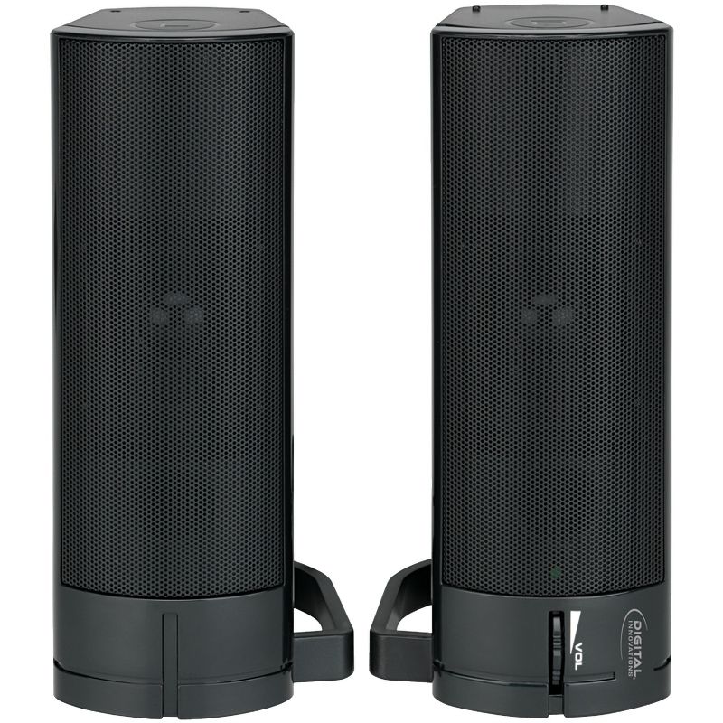 Digital Innovations AcoustiX™ Speaker System 2.0 USB Desktop/Soundbar, 1 of 6