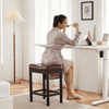 MAYEERTY Bar Stools Set of 2, Kitchen Stools for Kitchen Island, Dining Table - 3 of 4