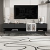 KTMBDW TV Stand for TV Up to 80'', Entertainment Center with Storage Cabinet and 3 Drawers, Wooden Media Console Table for Living Room, Office - 2 of 4