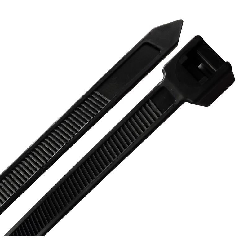 Home Plus 24 in. L Black Cable Tie 10 pk, 2 of 5