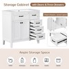 36 Inch Bathroom Vanity, Bathroom Vanity With 3 Drawers, Storage Space, Solid Wood Frame - 2 of 4