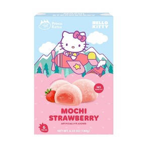 A-Sha Foods USA Hello Kitty Strawberry Mochi - 6.35oz/6ct - 1 of 4