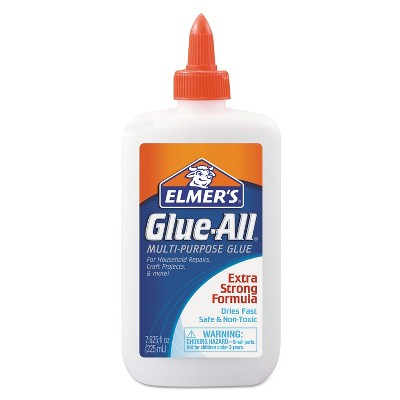 Elmer's Glue-All White Glue Repositionable 7.625 oz E1324