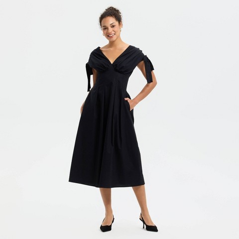 Женские платья A New Day Women's Tie Shoulder Midi Dress - A New Day™ Red XS