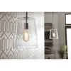 Progress Lighting Clarion 1-Light Pendant, Polished Nickel, Clear Glass Shade - 4 of 4