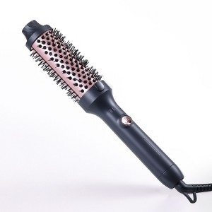 ELLE Infrared Heated Round Brush – Volumizing Hair Tool with Shine-Enhancing Heat - 1 of 4