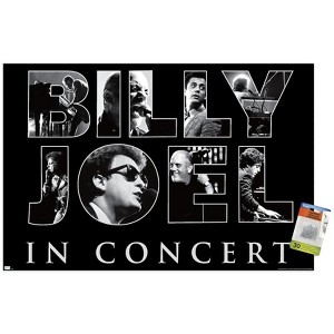 Trends International Billy Joel - In Concert Unframed Wall Poster Prints - 1 of 4