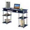 Breighton Home Harmony Office No Tools Writing Desk with Shelves - image 3 of 4