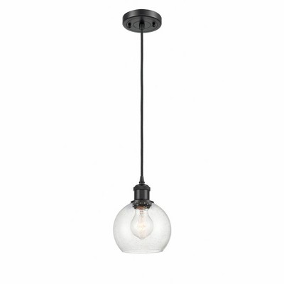Athens - 1 Light Mini Pendant In Industrial Style-9.88 Inches Tall and 6 Inches Wide