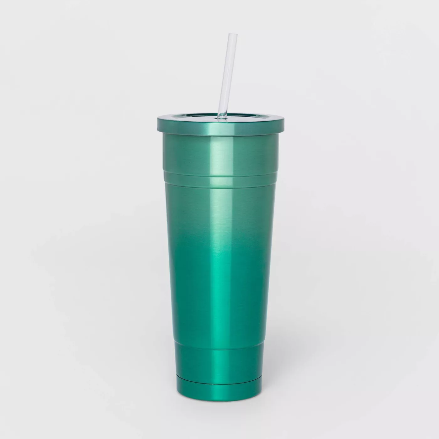 25oz Stainless Steel Double Wall Tumbler with Straw - Sun Squad™ - image 1 of 2